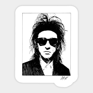 Dr John Cooper Clarke Sticker